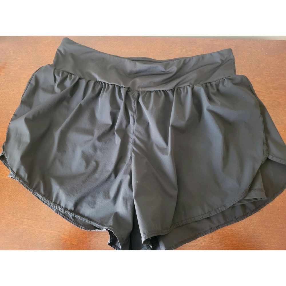 Cadmus Women's 2XL Black Athletic Short Built In Liner Phone Pocket Running EUC